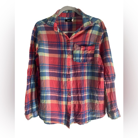BDG Urban Outfitters Gauze button down Size Medium - Picture 1 of 9